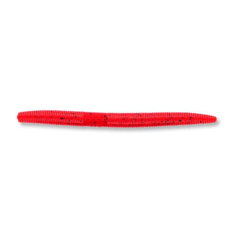 Gary Yamamoto 5" Red w/Lg Blk & Red Flake Yamasenko