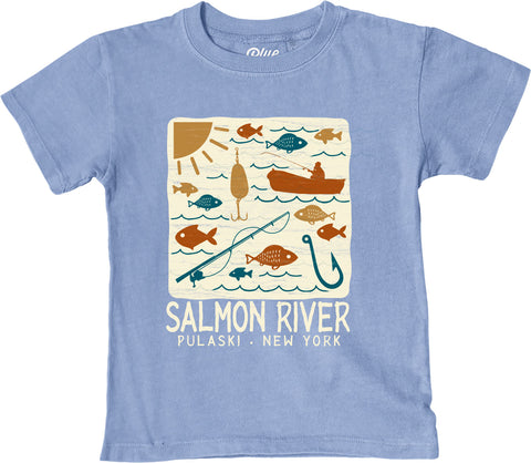 Fat Nancy's Fish and Boat Youth T-Shirt