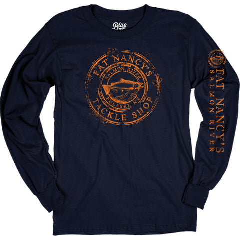 Fat Nancy's Coffee Ring Salmon Long-Sleeved Shirt