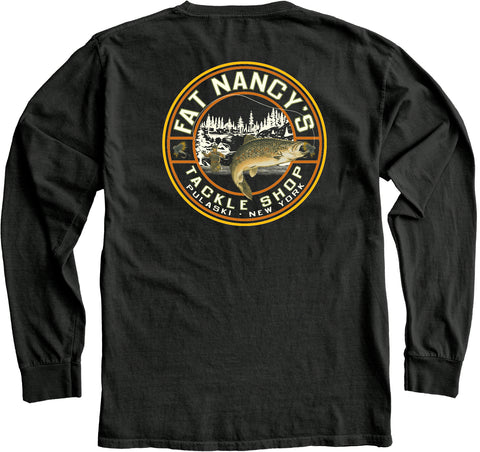 Long Sleeve Fat Nancy's Long Sleeve Fly Salmon Shirt