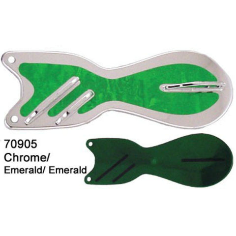 Dreamweaver Spin Doctor Flasher Chrome/ Emerald Emerald 70905