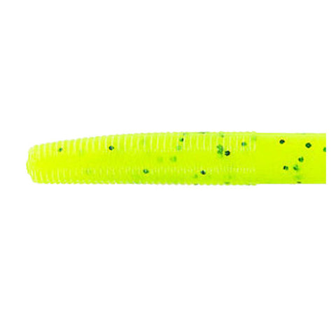 Gary Yamamoto 5" Chartreuse Black Flake Yamasenko