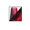 Gary Yamamoto 5" Black/Red w/Silver Flake Yamasenko