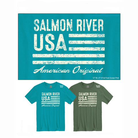 Salmon River USA American Original T-Shirt