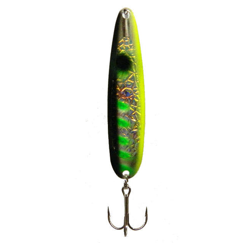 Michigan Stinger Spoon Alewife Chartreuse Crushed UV