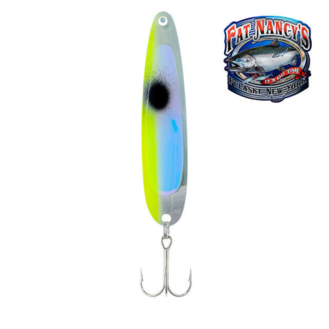 Michigan Stinger Spoon Tuxedo Yellow UV