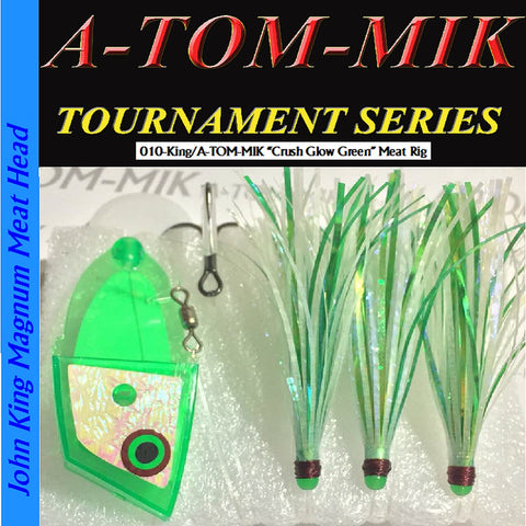 A-TOM-MIK King-010/Crushed Green Glow Meat Rig