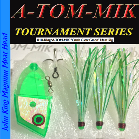 A-TOM-MIK 010-King/A-TOM-MIK “Crush Glow Green” Meat Rig