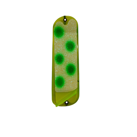 Michigan Stinger Flasher Marv's Big Fatty Chartreuse