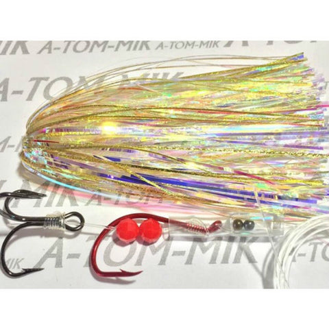 A-TOM-MIK Tournament Series Trolling Flies T028 Gold Pearl (2003)