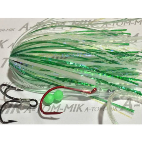 A-TOM-MIK Tournament Series Trolling Flies T041 Ultra Green Glow (Original Stock Version) (2003)