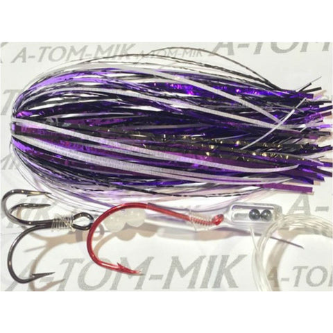 A-TOM-MIK Tournament Series Trolling Flies T068 Black/Purple Glow (2008)