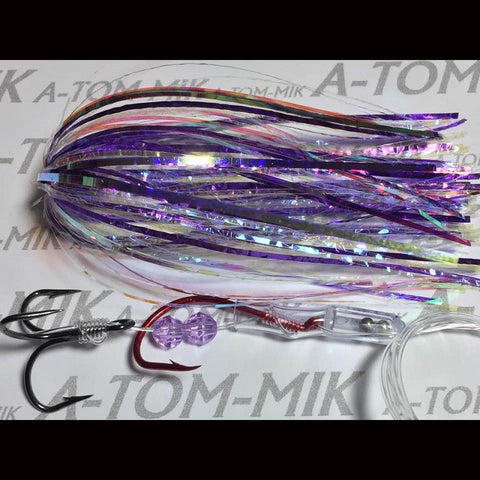 A-TOM-MIK Tournament Series Trolling Flies T151 Steven's Purple Mirage