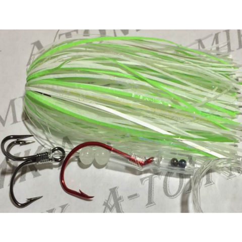 A-TOM-MIK Tournament Series Trolling Flies T407 Glow Sheep (2015)