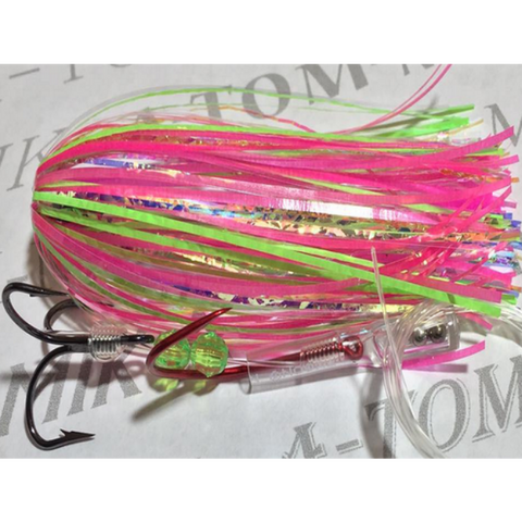 A-TOM-MIK Tournament Series Trolling Flies T413 Cerise Sunburst UV (2016)