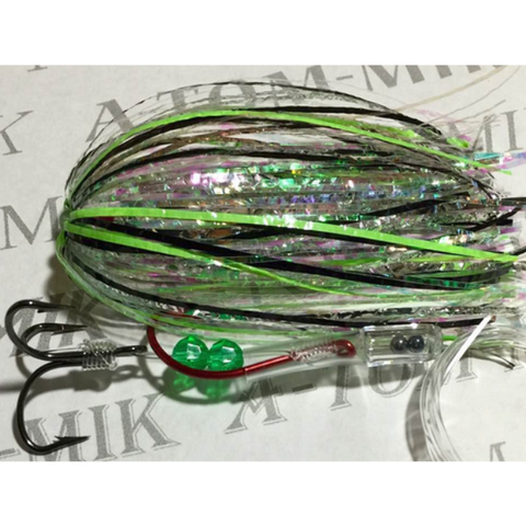 A-TOM-MIK Tournament Series Trolling Flies T419 Green Goblin UV (2017)