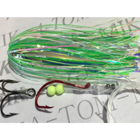 A-TOM-MIK Tournament Series Trolling Flies T423 Pro/Am Pearl (2016)