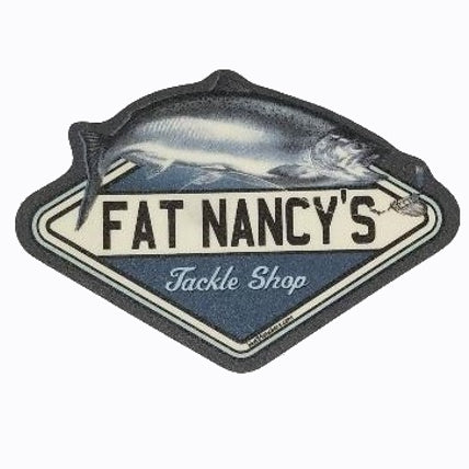 Fat Nancy's Salmon Diamond Decal