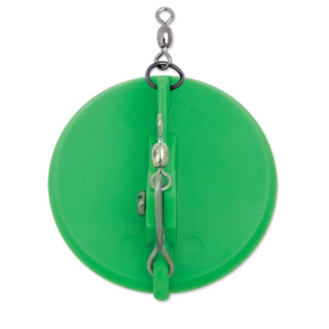 Luhr Jensen Dipsy Diver Kelly Green/White Bottom