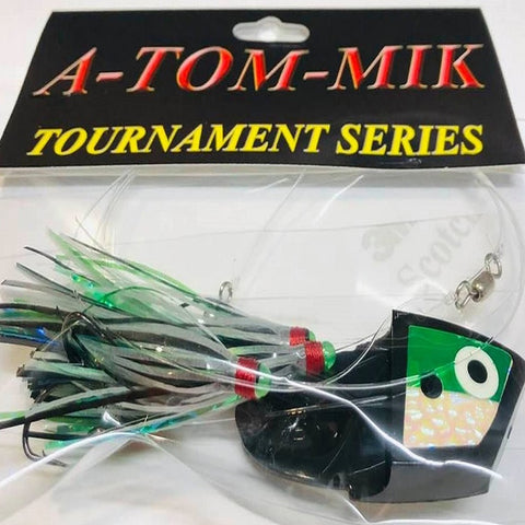 A-TOM-MIK KING-005 /A-TOM-MIK Black Glow Green Meat Rig