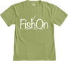Fat Nancy's Fish On Short Sleeved T-Shirt