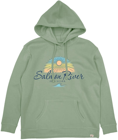 Fat Nancy's Tackle Shop Salmon River Fleece Hoodie
