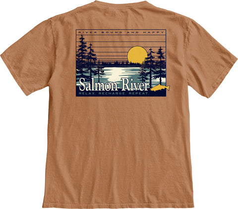 Fat Nancy's Salmon River Sunset T-Shirt
