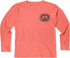 Fat Nancy's Dancing Waves Salmon Youth Long Sleeved T-Shirt