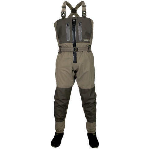 Paramount Deep Eddy Zippered Breathable Stockingfoot Chest Wader