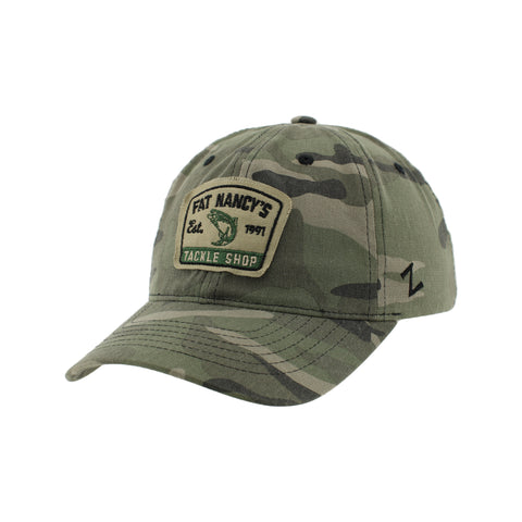 Fat Nancy's Maverick Salmon Camo Hat