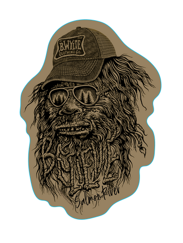 Bigfoot Believe Decal