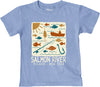 Fat Nancy's Fish and Boat Youth T-Shirt