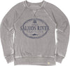 Fat Nancy's Tackle Shop Salmon River Crew Neck Sweatshirt