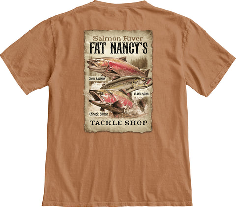 Fat Nancy's Outlawed Salmon T-Shirt