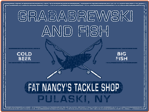 Grababrewski and Fish Decal