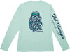 Fat Nancy's Fish Beard Long-Sleeved Tech Shirt