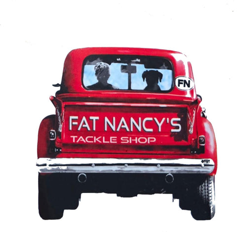 Fat Nancy's Old Truck Decal