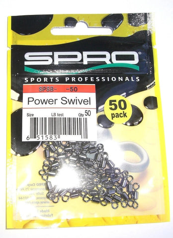 Spro Power Swivel Size 6 -50pk