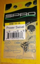 Spro Power Swivel Size 10 -10pk