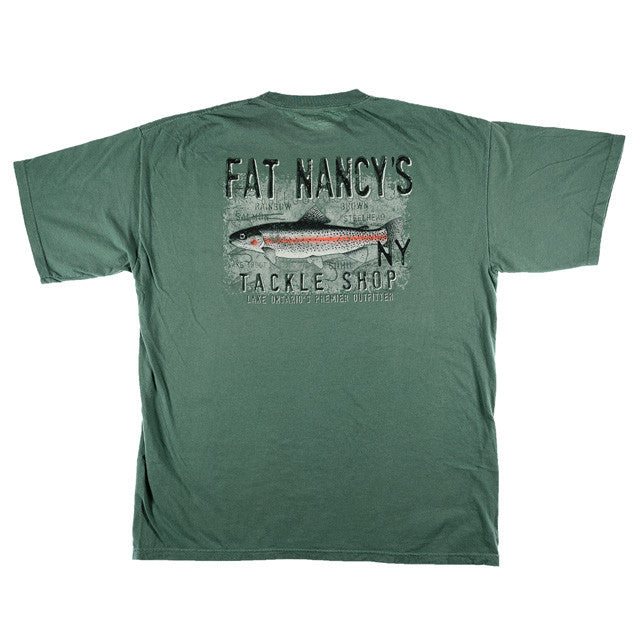 Fat Nancy's Trout T-Shirt 2x / Spruce