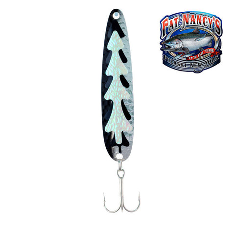  Jaquiain 10 Pcs LED Fishing Spoons Underwater Flasher