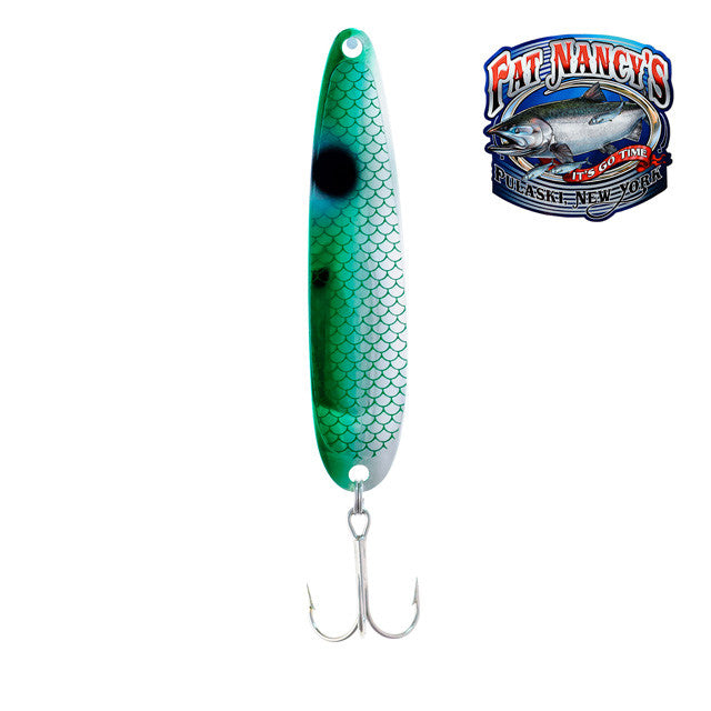 Michigan Stinger Spoon Emerald Shiner Hologram – Fat Nancy's Tackle Shop