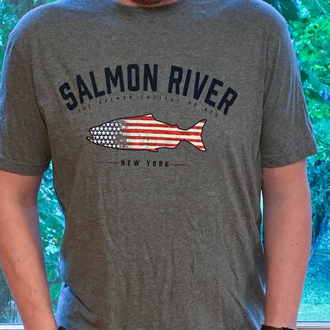 Salmon River New York T-Shirt