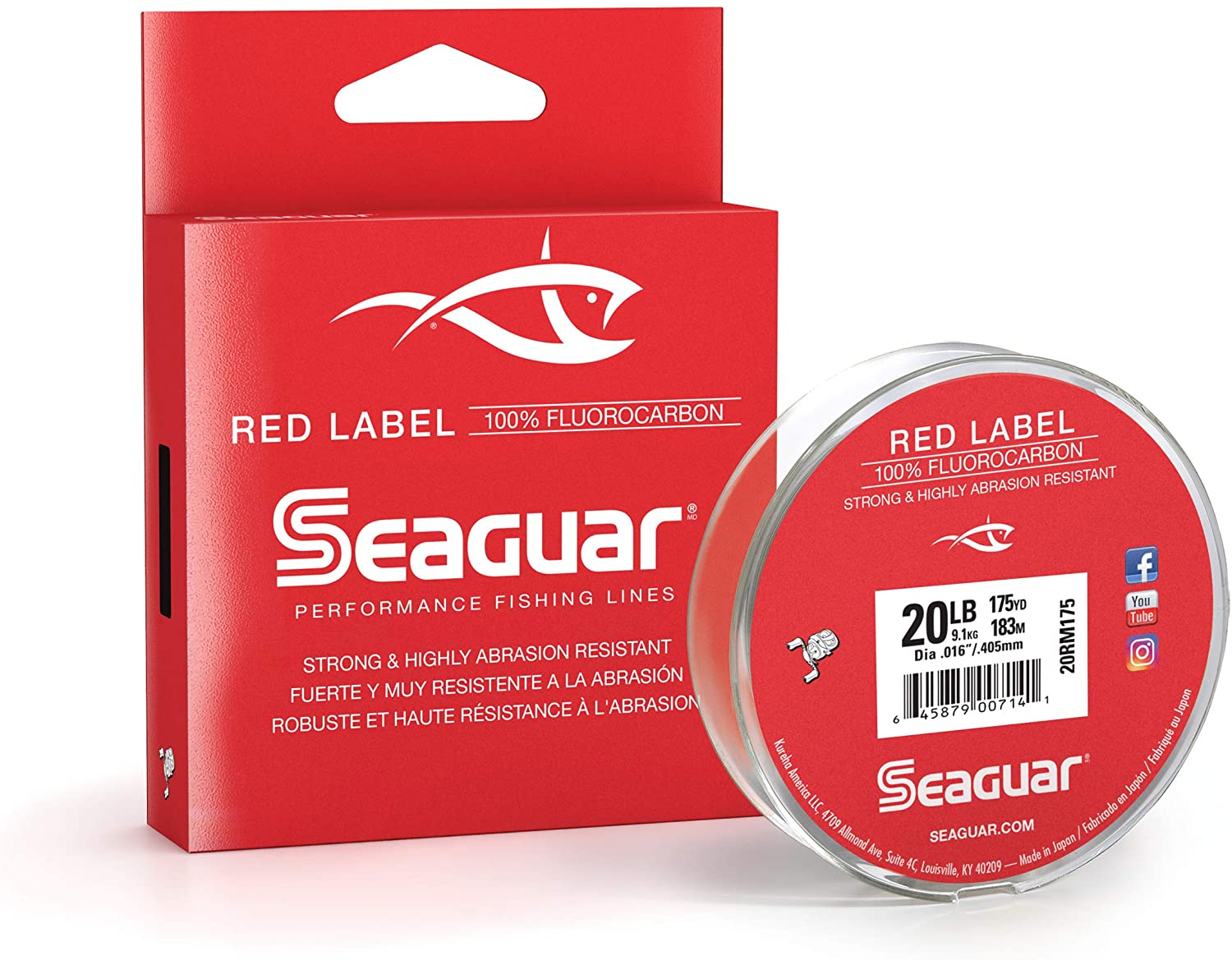 Seaguar Red Label 100% Fluorocarbon – Fat Nancy's Tackle Shop