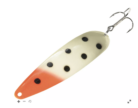 Moonshine Lures Trolling Spoon Glow Bloody Nose – Fat Nancy's Tackle Shop