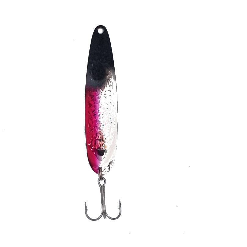 Michigan Stinger Spoon Purple Clown Crushed – Fat Nancy's Tackle Shop