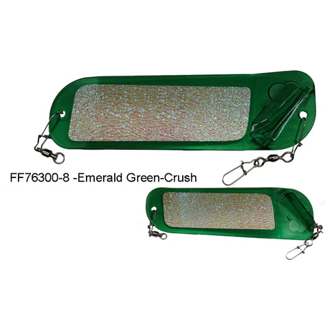 Dreamweaver Flip Fin Flasher Emerald Green-Crush