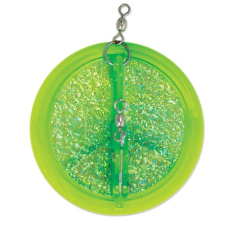 Luhr Jensen Dipsy Diver Fish Candy Chartreuse UV