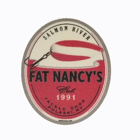 Fat Nancy's Spoon Decal
