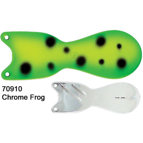 Dreamweaver Spin Doctor Flasher Chrome Frog – Fat Nancy's Tackle Shop